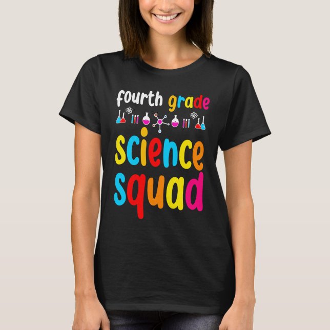 T-shirt Fourth Grade Science (Devant)