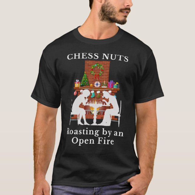 T-shirt Fous d'échecs faisant rôtir un garçon (Devant)
