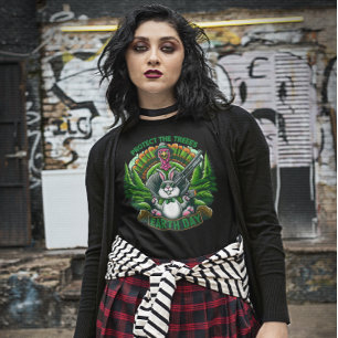 T-shirt Fowl Vs. Fur : Coup De Peau