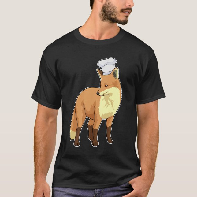 T-shirt Fox as Cook (Devant)