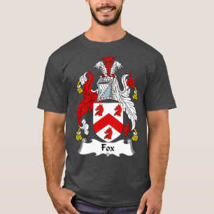 T-shirt Fox blouse d'armoiries Famille Crest