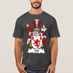 T-shirt Fox blouse d'armoiries Family Crest