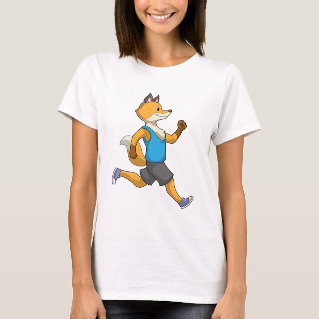 T-shirt Fox comme coureur à Running (Devant)