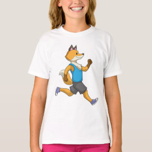 T-shirt Fox comme coureur à Running