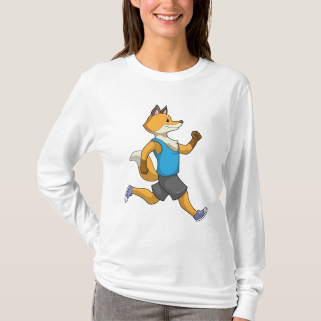T-shirt Fox comme coureur à Running (Devant)