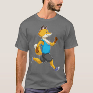 T-shirt Fox comme coureur à Running
