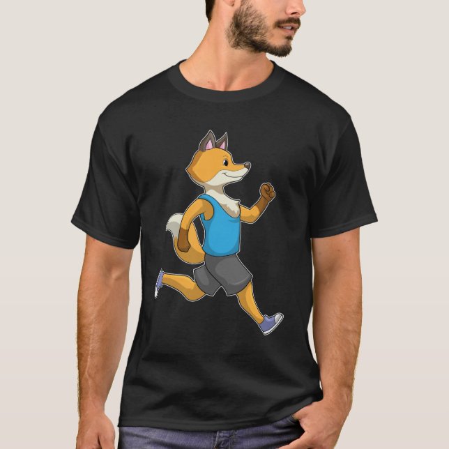 T-shirt Fox comme coureur à Running (Devant)