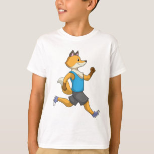 T-shirt Fox comme coureur à Running