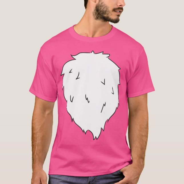 T-shirt Fox Cute Fox Belly Halloween (Devant)