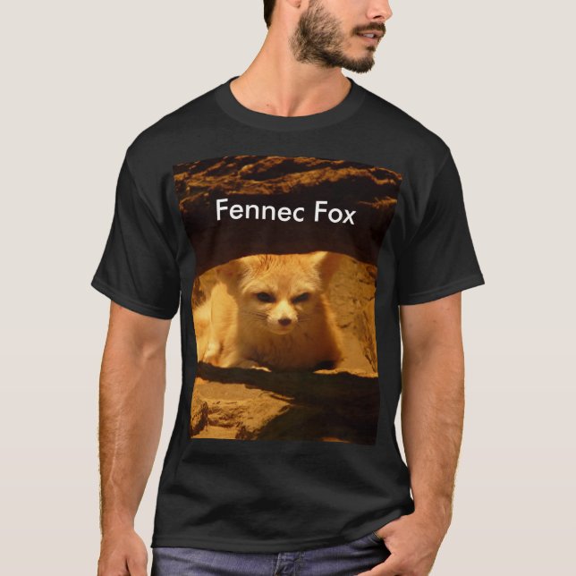 T-shirt Fox de l'Algérie Fennec (Devant)