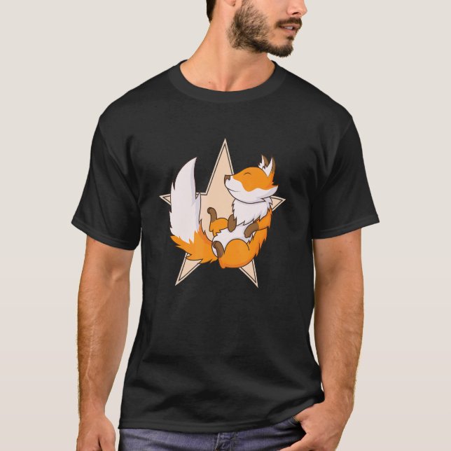 T-shirt Fox dormant (Devant)