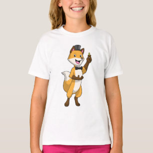 T-shirt Fox en Groom avec anneau Mariage