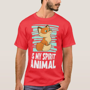T-shirt Fox est mon esprit animal enfants FoxT-shirt