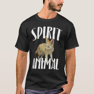 T-shirt Fox est mon esprit animal rouge arctique Fennec gr