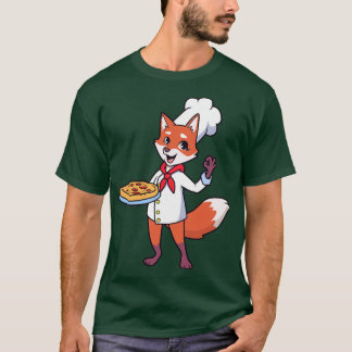 T-shirt Fox est pizzeria