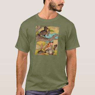 T-shirt Fox et corneille