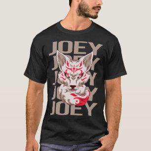 T-shirt Fox Face - Joey Name