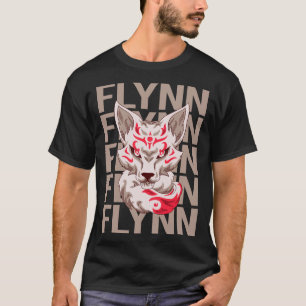 T-shirt Fox Face - Nom Flynn