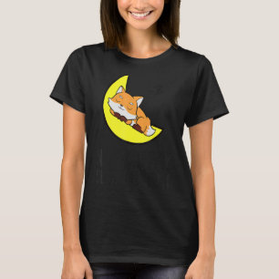 T-shirt Fox Fatigué Nap Toute La Journée Dormir Toute La N