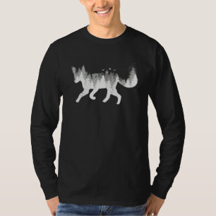 T-shirt Fox Forest Nature Environmental Protection Climate