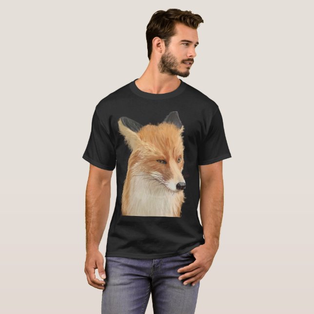 T-shirt Fox - Gardien de la forêt (Devant entier)