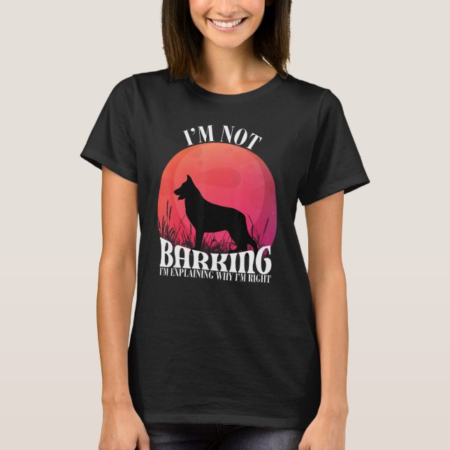 T-shirt Fox German Shepherd est pour les propriétaires ber (Devant)