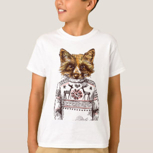 T-shirt Fox habillé rusé