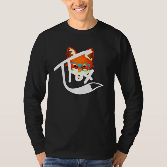 T-shirt Fox I Juste Vraiment Comme Foxes Limited Edition _ (Devant)