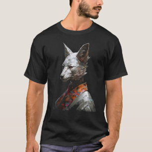T-shirt Fox Imaginaire Polygon Chine Animal Fox
