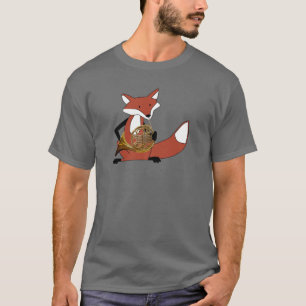 T-shirt Fox jouant le cor de harmonie