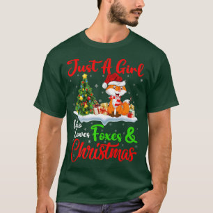 T-shirt Fox Lover Juste Une Fille Qui Aime Les Renards Et 
