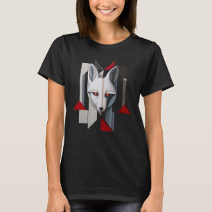 T-shirt Fox Lover oeuvre d'art Animal Motif Fox