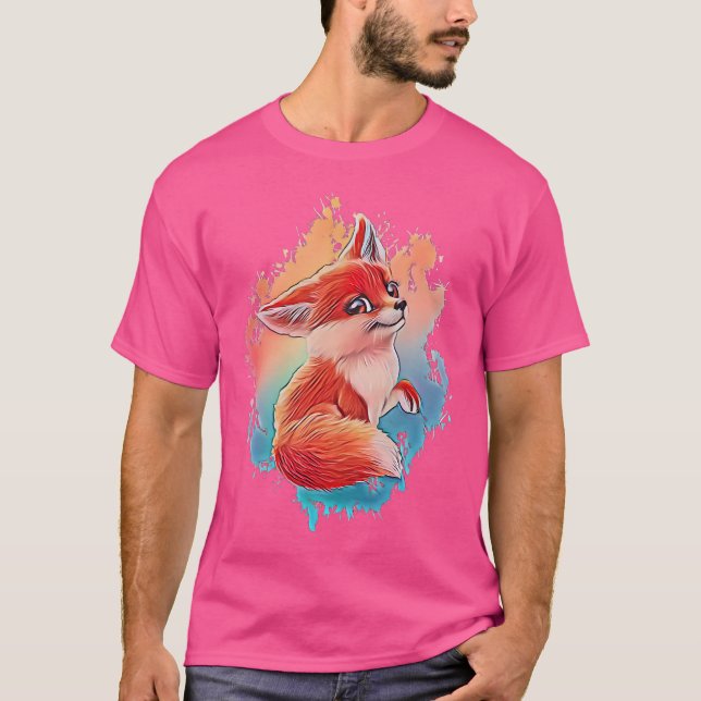 T-shirt Fox Motif (Devant)