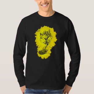 T-shirt Fox Motif Sly Animal Colorful Forêt Animaux Design