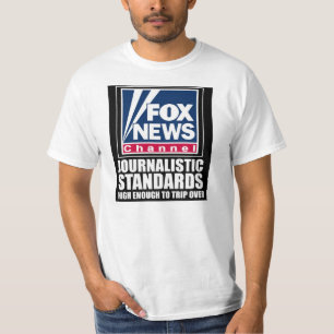 T-shirt Fox News - normes journalistiques