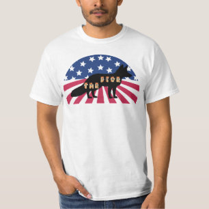 T-shirt Fox News The Five Fox et American Flag