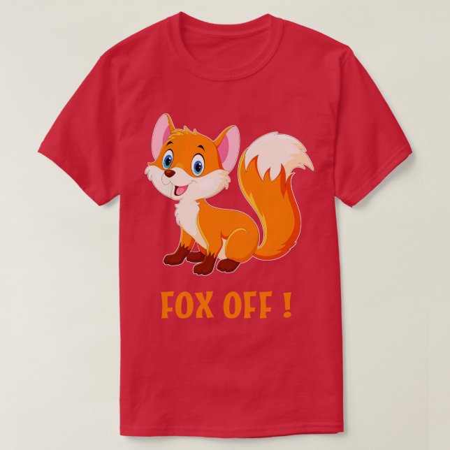 T-shirt Fox off (Design devant)