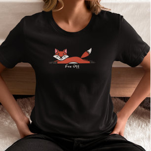 T-shirt Fox Off Lazy Fox