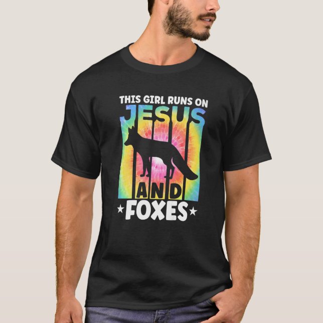 T-shirt Fox Outfit for Foxes Lovers Vêtements Femmes Fille (Devant)