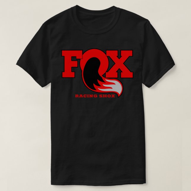 T-shirt Fox Racing Shox Red  (Design devant)