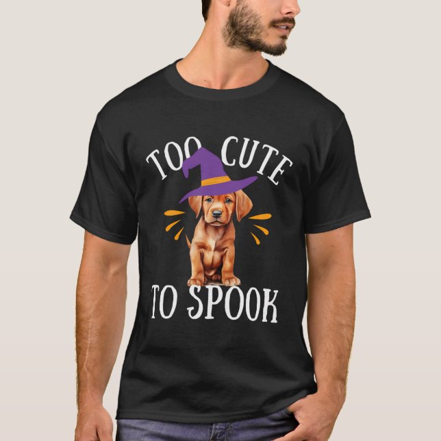 T-shirt Fox Red Lab Cute Spoty drôle Costume de chien d'Ha (Devant)