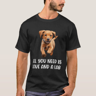 T-shirt Fox Red Lab Tout Ce Que Vous Avez Besoin Labrador 