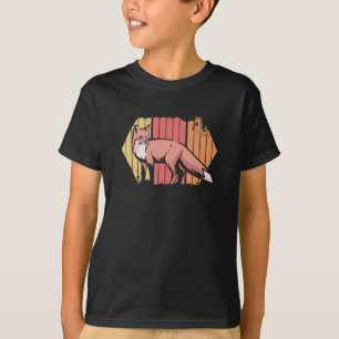 T-shirt Fox Retro Vintage