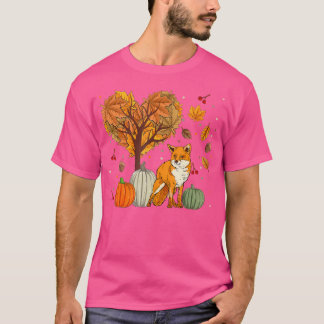 T-shirt Fox s pour les femmes Hommes Animaux Automne autom