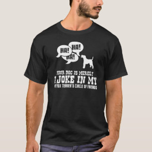 T-shirt Fox Terrier de fil