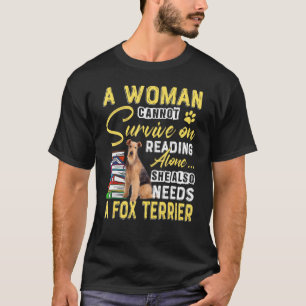 T-shirt Fox Terrier Lady mignonne Doberman Maman ver de li