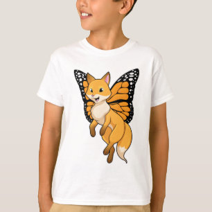 T-shirt Fox with wing