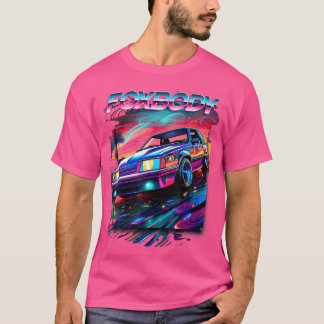 T-shirt Foxbody Foxbody Nation Foxbody Stang Car Enthusias
