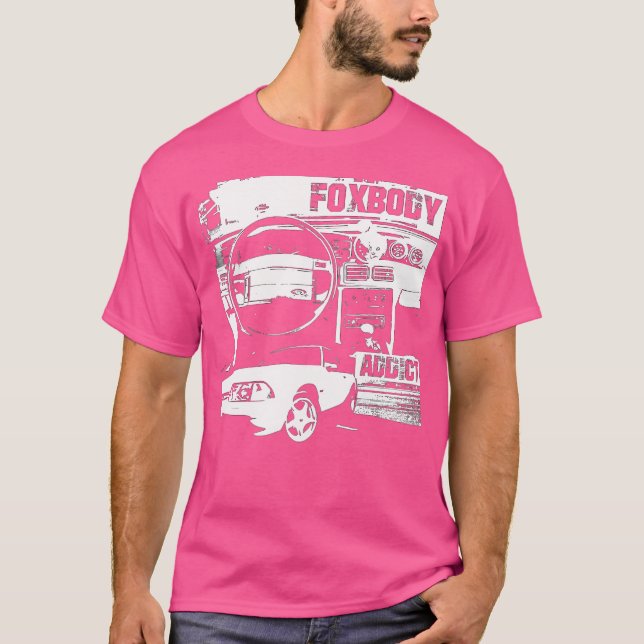 T-shirt Foxbodyaddictlx Foxbody Addic (Devant)