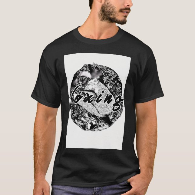 T-shirt Foxing Illustré (Devant)